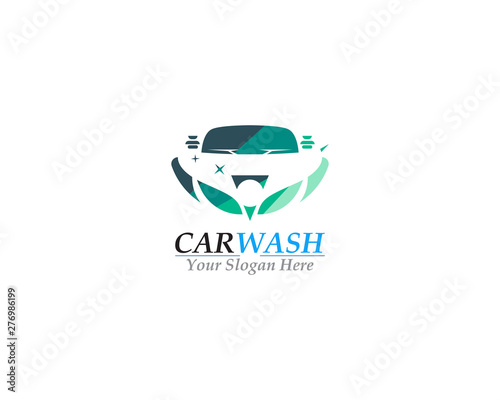 Car Wash business logo template