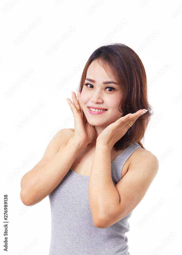 Beautiful asian female portrait studio Beautiful asian female portrait studio