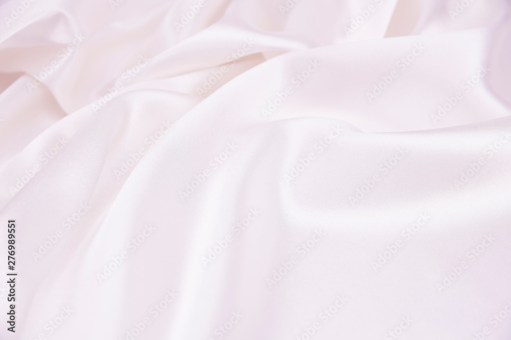Obraz premium The texture of the satin fabric of lilac color for the background