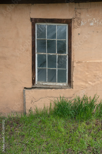 Old Spooky Abandoned Antique Rustic Window 