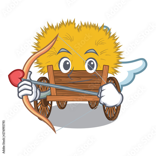 Cupid hayride isolated within in the character