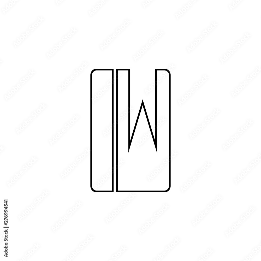Book icon. School education symbol Book icon. School education symbol