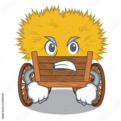 Angry cartoon hayride toy in a drawer photo