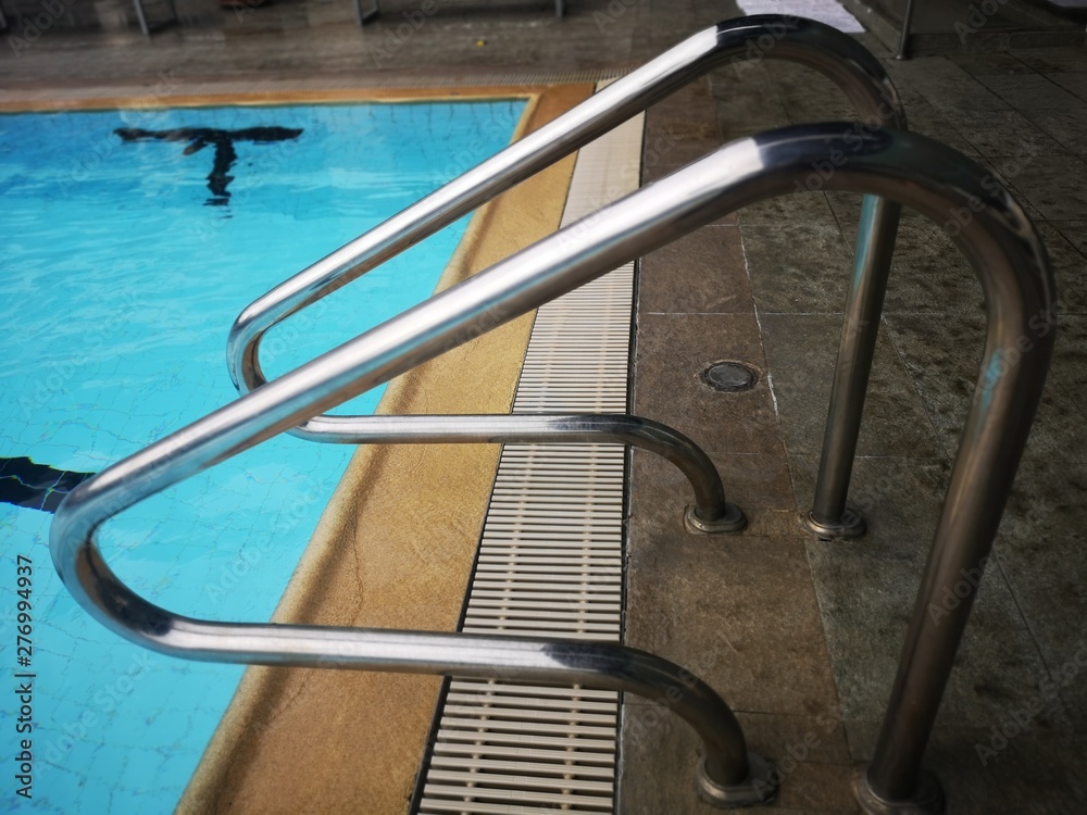 staircase in the city