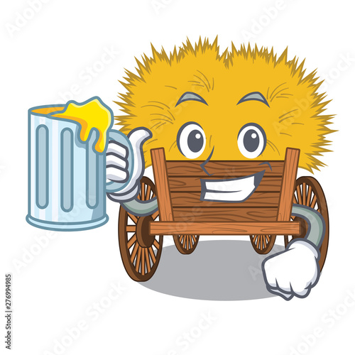 With juice cartoon hayride toy in a drawer
