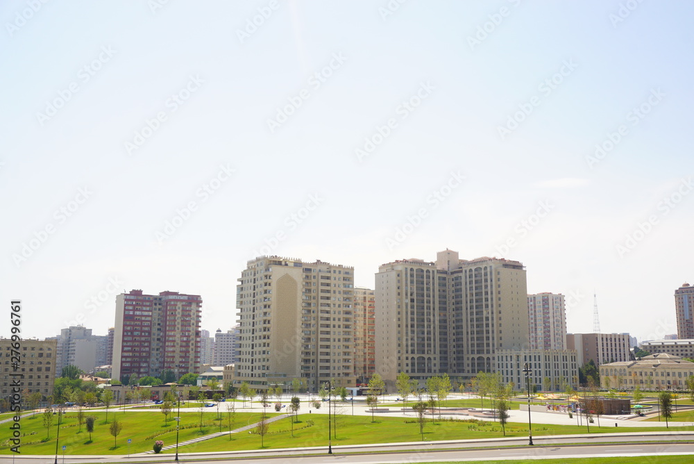 Fototapeta premium view of city