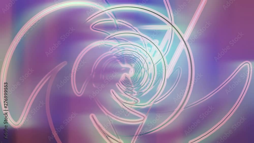 psychedelic neon lines space warp fly through abstract background psychedelic neon lines space warp fly through abstract background
