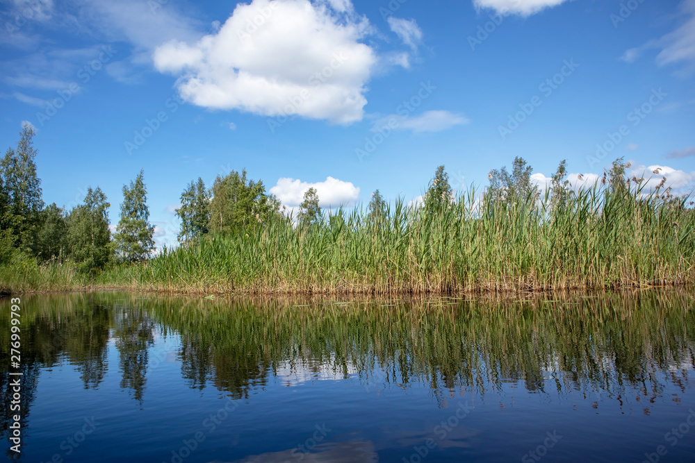 lakeshore scenery, Finland