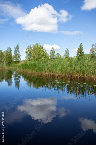 lakeshore scenery, Finland