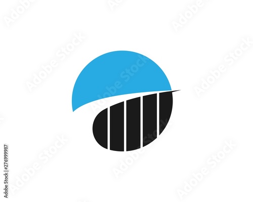 bridge Logo Template vector icon illustration design