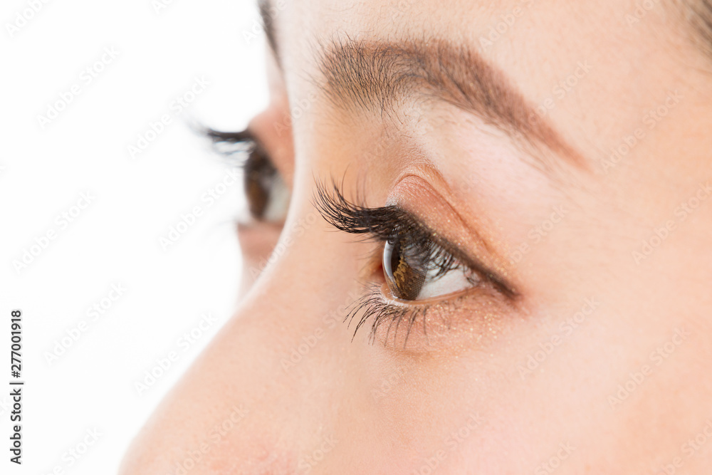 Obraz premium まつげのクローズアップ