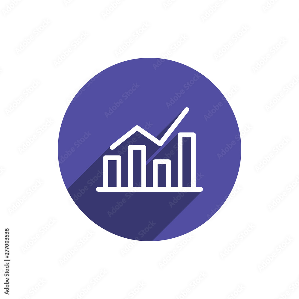 Analytics icon vector illustration. Statistics sign. Business and financial analytics icon. Bar chart analytics. Analytics icon vector illustration. Statistics sign. Business and financial analytics icon. Bar chart analytics.