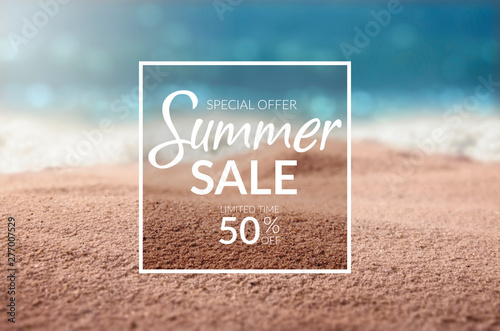 Summer sale background