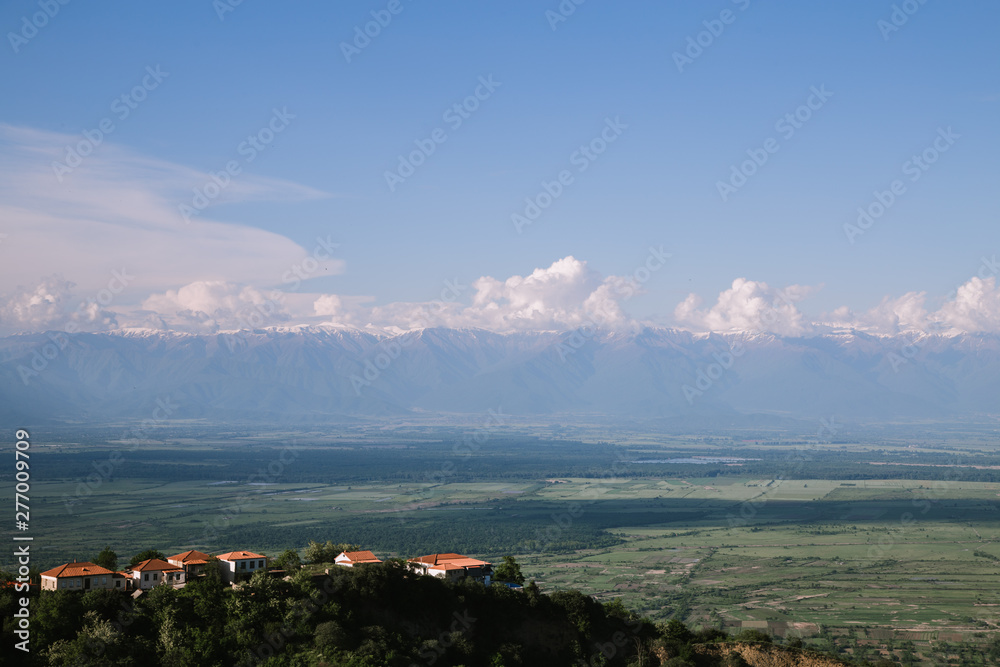 Signagi landscape in the Georgia