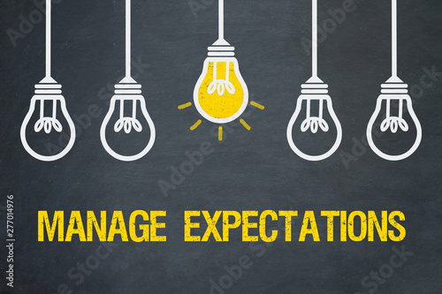 Manage expectations photo