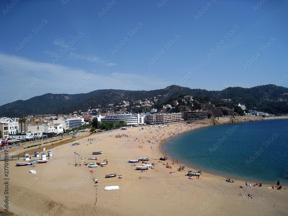  beach in Tossa de Mar, Spain