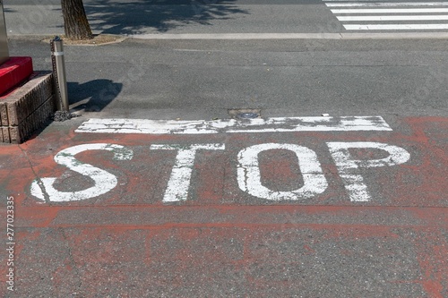 signalisation stop