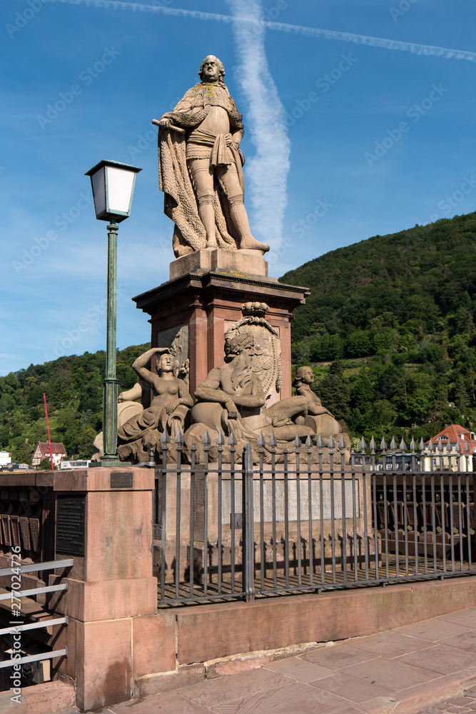 Fototapeta premium City view of Heidelberg in Germany
