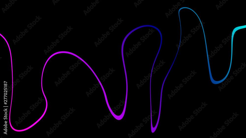 Obraz premium Audio digital equalizer technology, pulse musical. Abstract of sound wave.