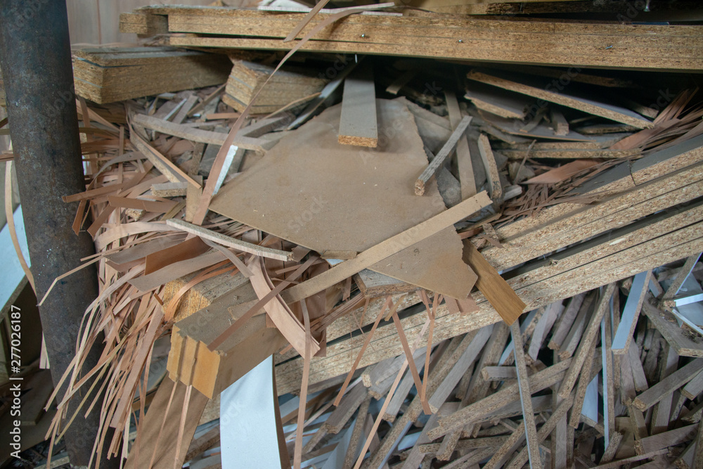 Taking photographs of wood plywood, used for making pellets Taking photographs of wood plywood, used for making pellets
