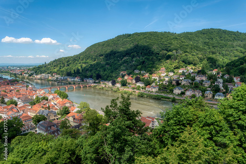 City view of Heidelberg in Germany