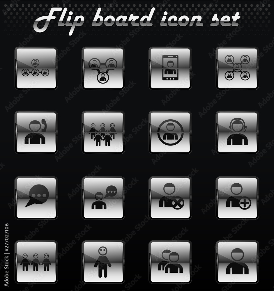 community icon set community icon set