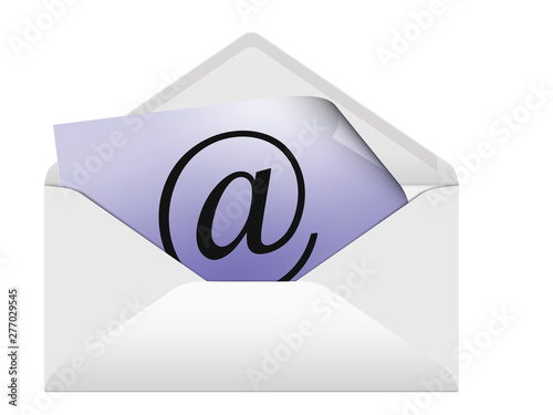 E-Mail, symbolisch im Briefumschlag