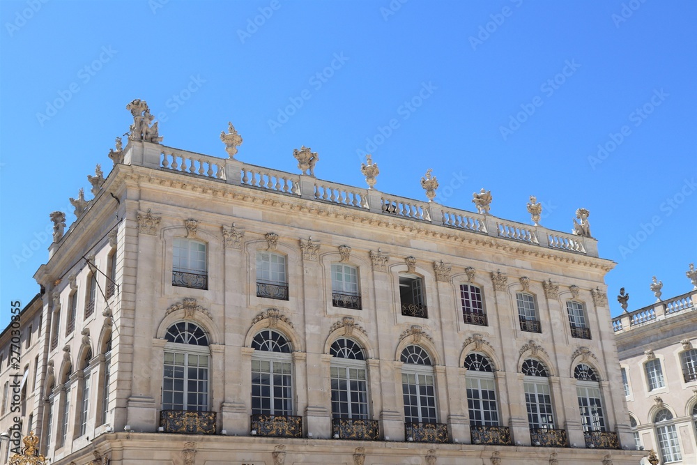 Ville de Nancy - Place Stanislas construite au 18 ème siècle, France