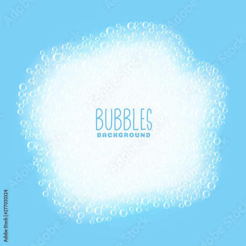 soap or shampoo bubbles background