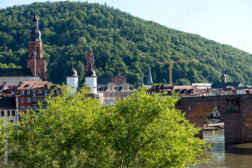 Wallpaper Mural City view of Heidelberg in Germany Torontodigital.ca