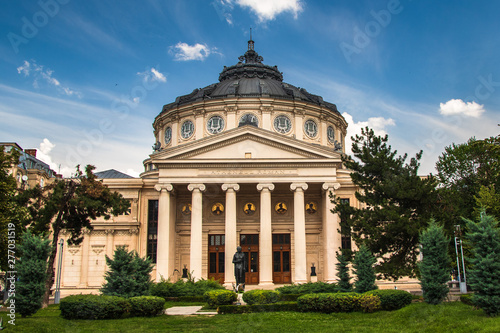 Photos Romanian Athenaeum, concert hall in the center of Bucharest, Romania