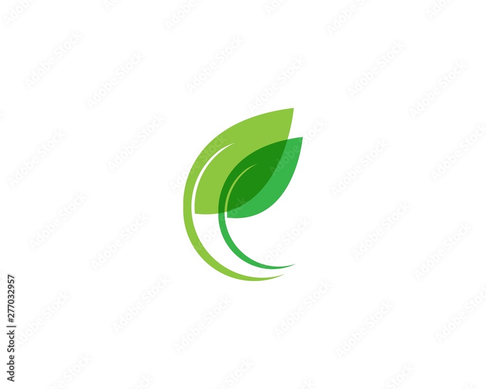 Logos of green leaf ecology nature element vector icon Logos of green leaf ecology nature element vector icon