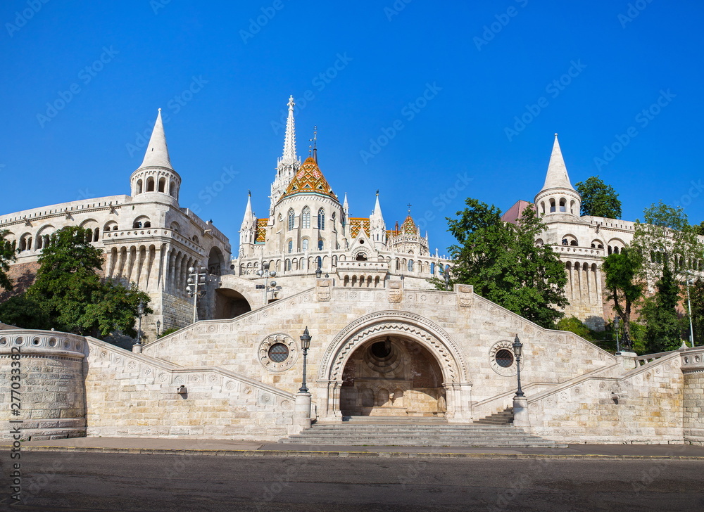 fisherman's bastion in Budapest