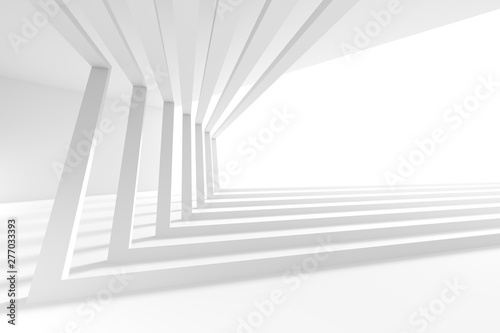 Abstract Technology Background. Minimal Architecture Design