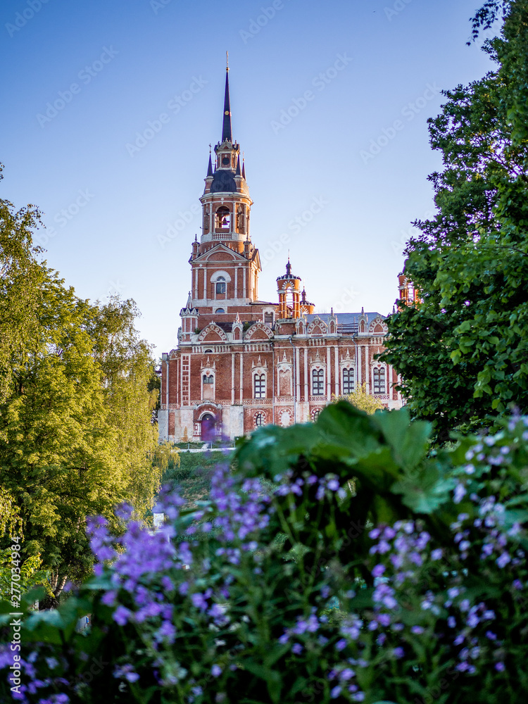 Nikolsky Cathedral in summer in Mozhaisk