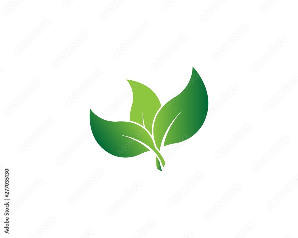 Logos of green leaf ecology nature element vector icon Logos of green leaf ecology nature element vector icon