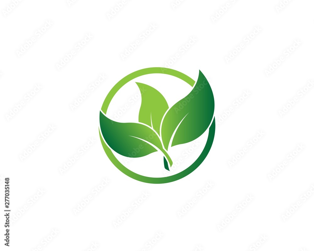 Logos of green leaf ecology nature element vector icon Logos of green leaf ecology nature element vector icon