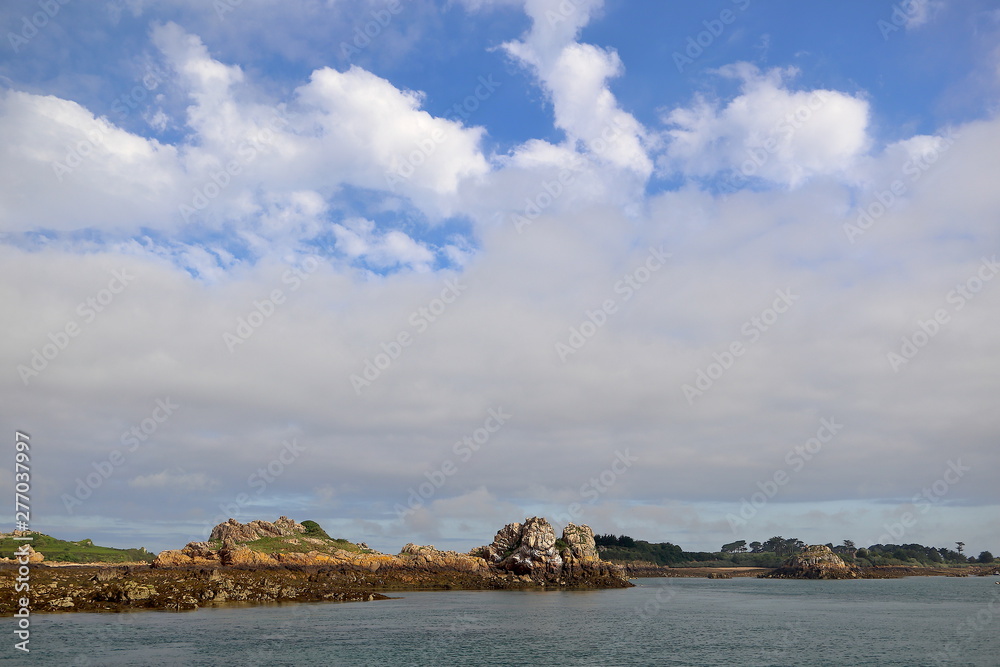 Fototapeta premium Sous un ciel bleu