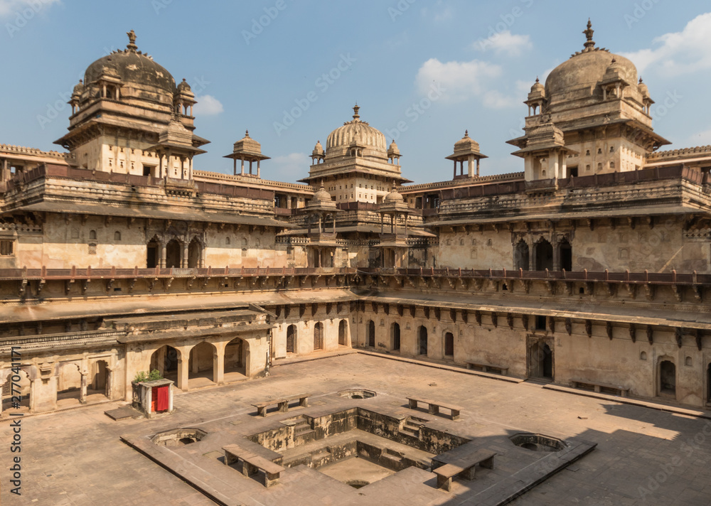 Orchhha, India - a princely state within the British India, Orchha is still today a wonderful region between Agra and Varanasi, famous for its Chatries and Palaces