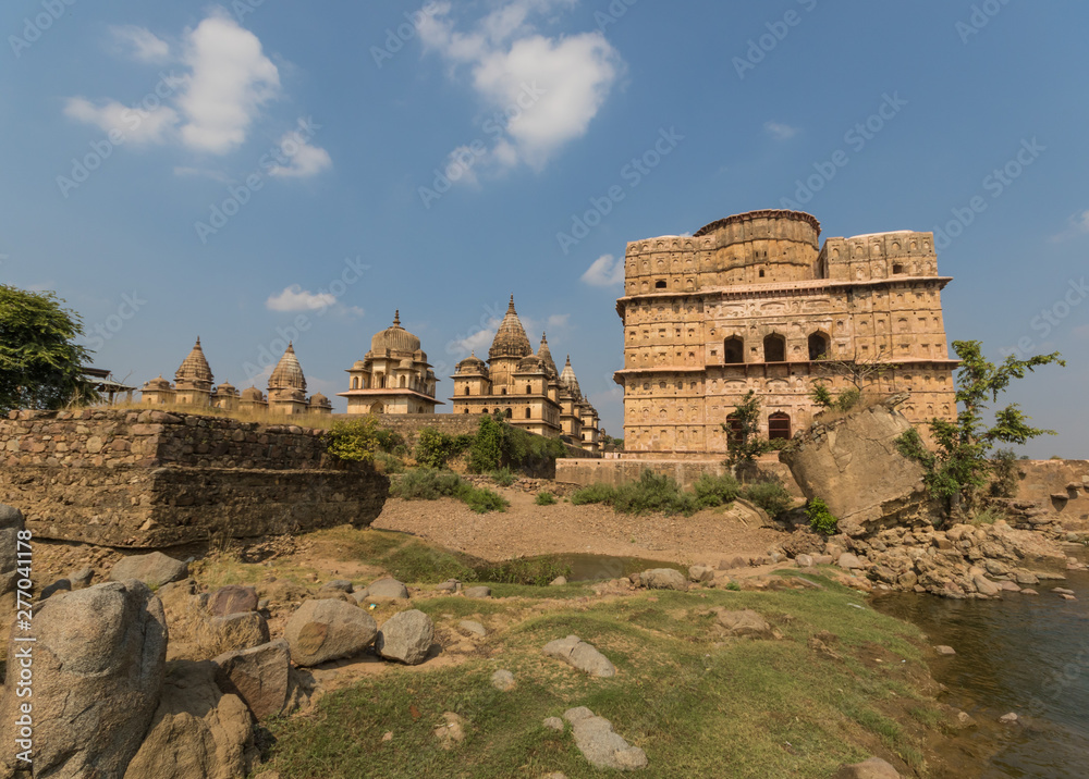 Orchhha, India - a princely state within the British India, Orchha is still today a wonderful region between Agra and Varanasi, famous for its Chatries and Palaces