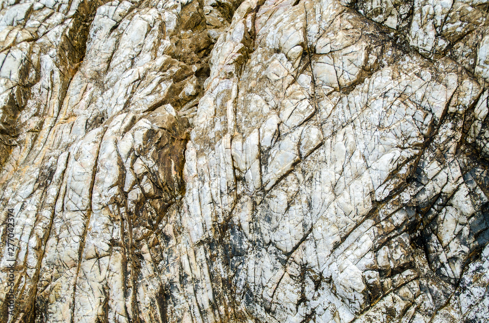 Close-up of a rock. Details of the surface. Close-up of a rock. Details of the surface.