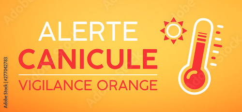 Alerte canicule, vigilance orange