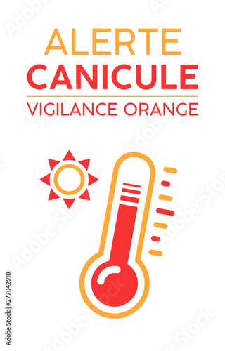 Alerte canicule, vigilance orange