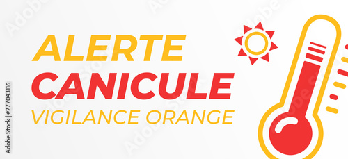 Alerte canicule, vigilance orange
