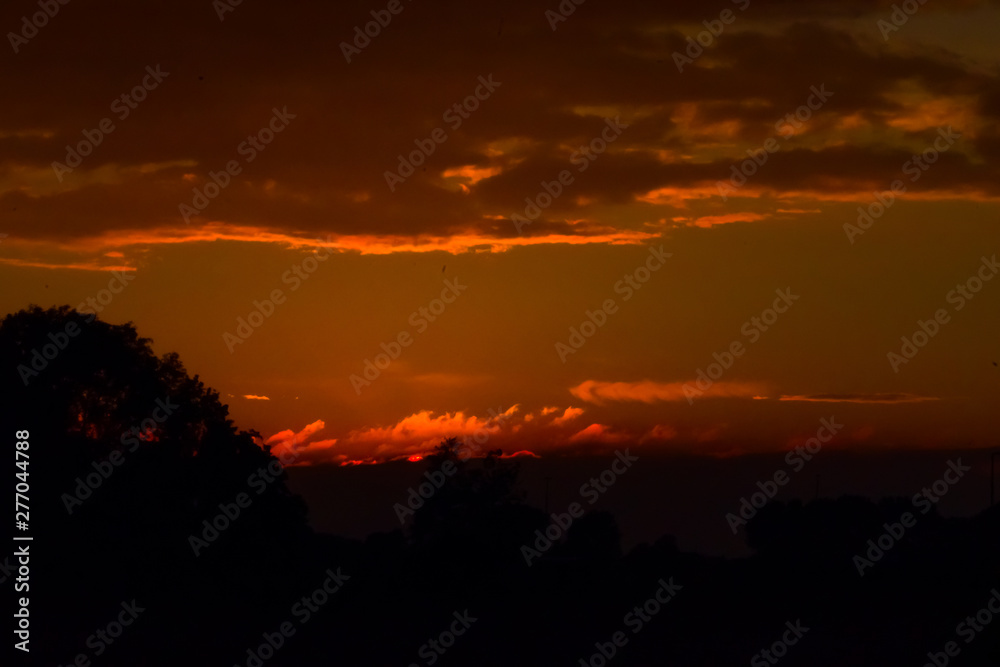 Orange sunset 2