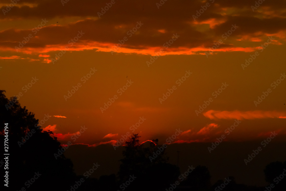 Orange sunset 