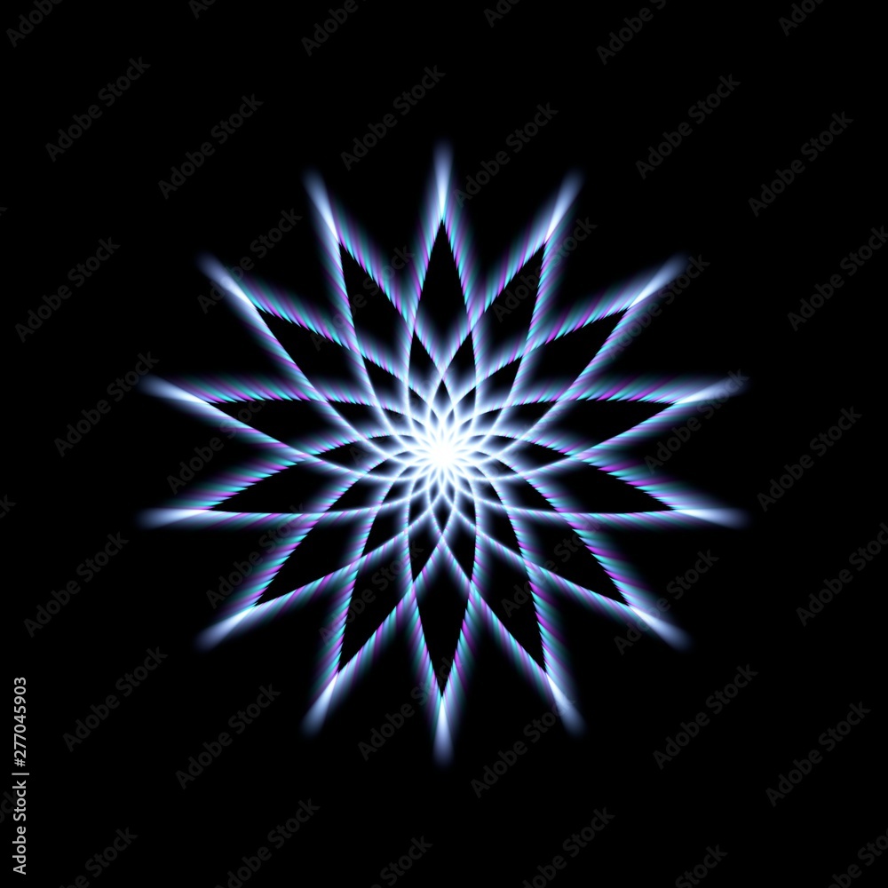 A glowing ornament background. 3d illustration. A glowing ornament background. 3d illustration.