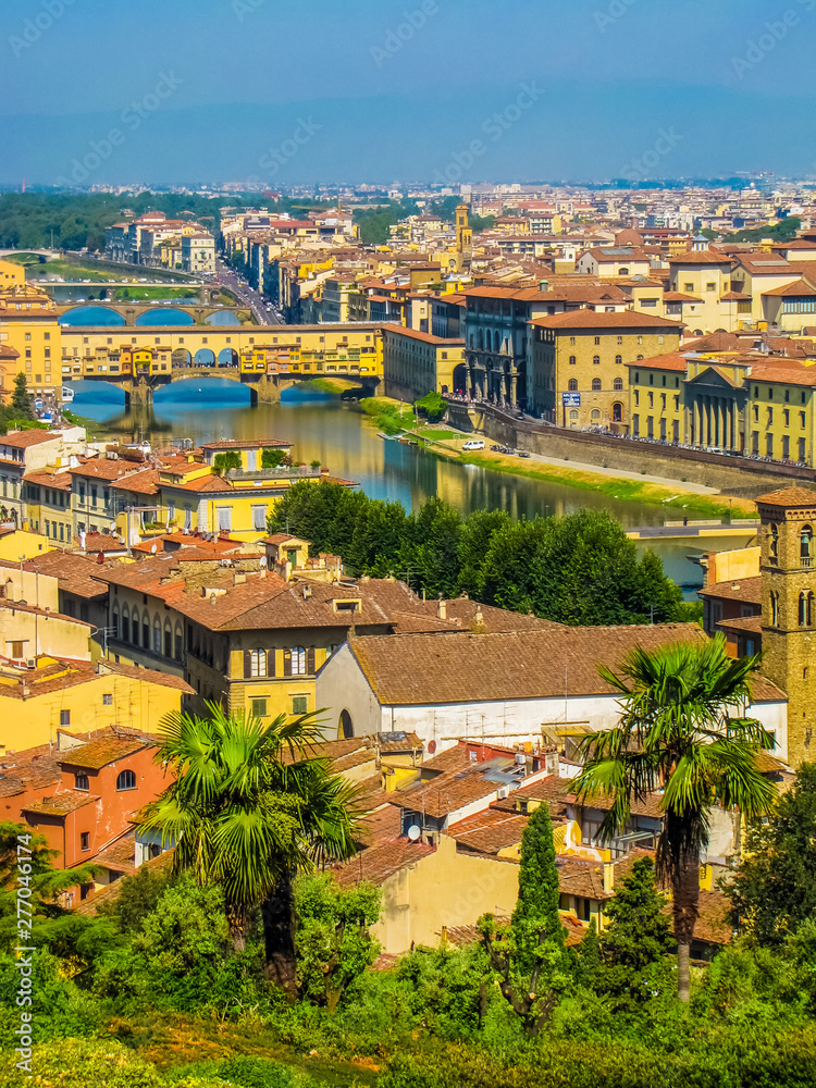 Fototapeta premium Aerial view of Florence, Italy