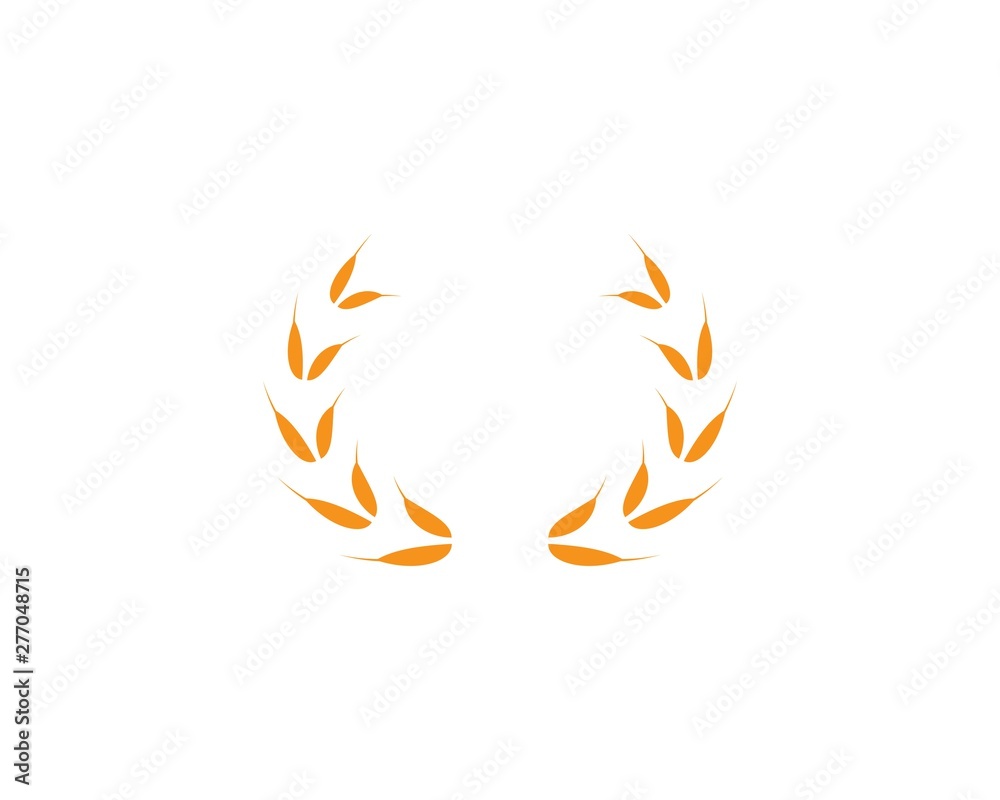 Agriculture wheat Logo Template vector icon design Agriculture wheat Logo Template vector icon design