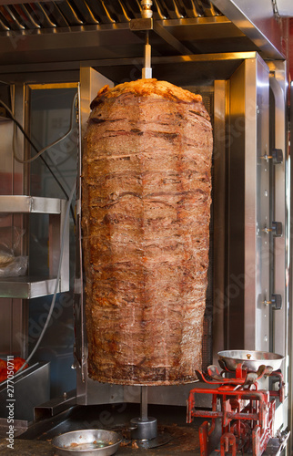 Turkish meat doner kebab
